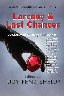 Larceny & Last Chances: 22 Stories of Mystery &... 1989495761 Book Cover