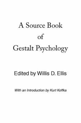 A Source Book of Gestalt Psychology 093926630X Book Cover
