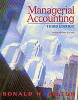 Managerial Accounting 0071143130 Book Cover