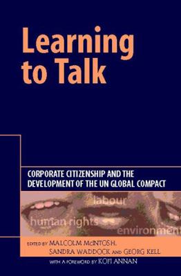 Learning To Talk: Corporate Citizenship and the... 1874719756 Book Cover