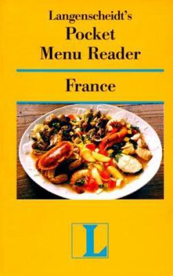 Langenscheidt's Pocket Menu Reader France 0887293050 Book Cover