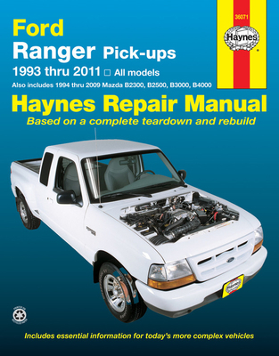 Ford Ranger Pick-Ups 1993-11 & Mazda B2300, B25... 1620920492 Book Cover