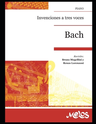 Invenciones a tres voces: J.S. Bach [Spanish] B08MN7L37W Book Cover