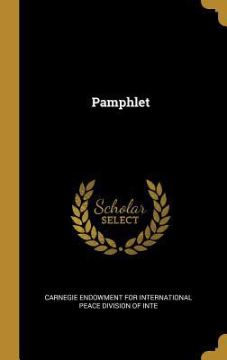 Pamphlet 0353993980 Book Cover