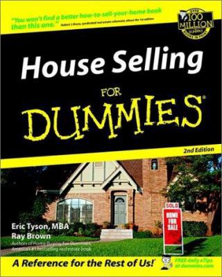 House Selling For Dummies 0764554255 Book Cover