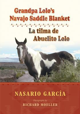 Hardcover Grandpa Lolo's Navajo Saddle Blanket Book