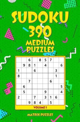 Sudoku: 390 Medium Puzzles 198121111X Book Cover