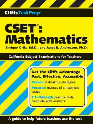 CliffsTestPrep CSET: Mathematics 0470131977 Book Cover