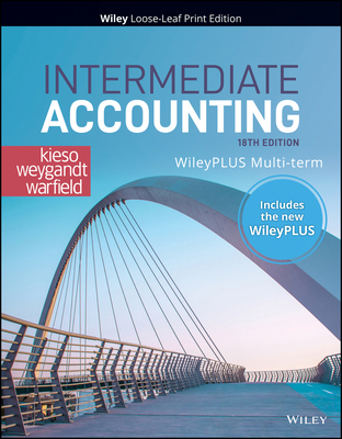 Intermediate Accounting, 18e Wileyplus Card and... 1119790956 Book Cover