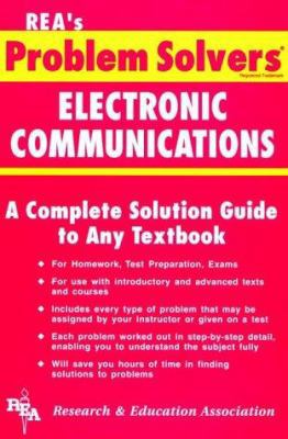 Electronic Communications Problem Solver (Probl... 0878915583 Book Cover