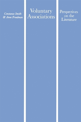 Voluntary Associations: Perspectives on the Lit... 0674943104 Book Cover