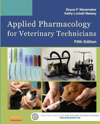 Applied Pharmacology for Veterinary Technicians B01CMYAQOG Book Cover