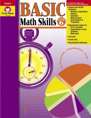 Basic Math Skills Grade 6 1557999392 Book Cover