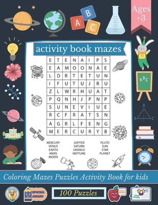 activity book mazes: Mazes For Kids Ages 4-8: M...            Book Cover