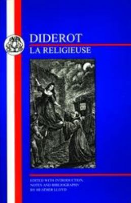 Diderot: La Religieuse 1853995886 Book Cover