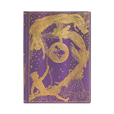 Violet Fairy MIDI Lined Hardcover Journal, 144p... 143976512X Book Cover