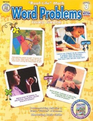 Word Problems: 3rd Grade (Real-Life Math) 1887923640 Book Cover