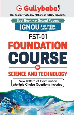 FST-01 Foundation Course in Science and Technology 9382688269 Book Cover