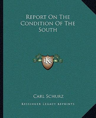 Report On The Condition Of The South 1162681853 Book Cover