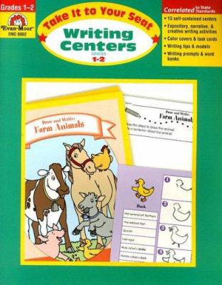 Writing Centers, Grades 1-2 1596730781 Book Cover