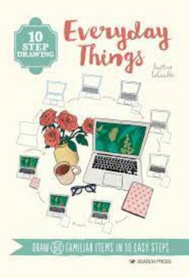10 Step Drawing: Everyday Things: Draw 60 famil... 178221934X Book Cover