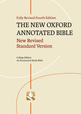 New Oxford Annotated Bible NRSV College 0195289544 Book Cover