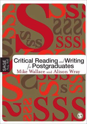 Critical Reading for Post-grad (SAGE Study Skil... 1412902223 Book Cover