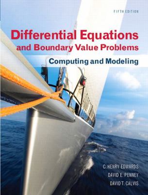 Differential Equations and Boundary Value Probl... 0321796985 Book Cover