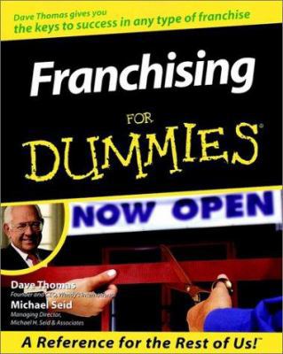 Franchising For Dummies 0764551604 Book Cover