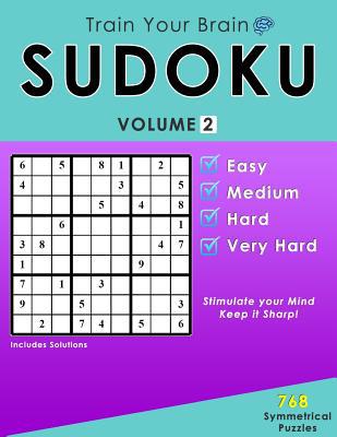 SUDOKU 768 Symmetrical Puzzles: Train Your Brain 1987414446 Book Cover