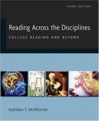 Reading Across the Disciplines: College Reading... 0205537774 Book Cover
