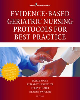 Evidence-Based Geriatric Nursing Protocols for ... 0826171664 Book Cover