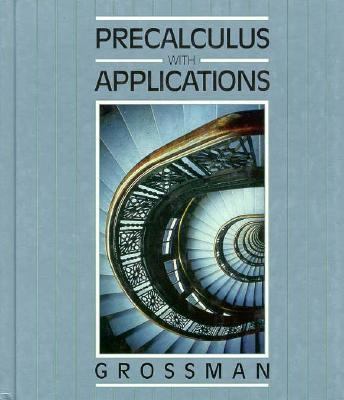 Precalculus with Applications 0030970326 Book Cover