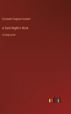 A Dark Night's Work: in large print 3368437577 Book Cover