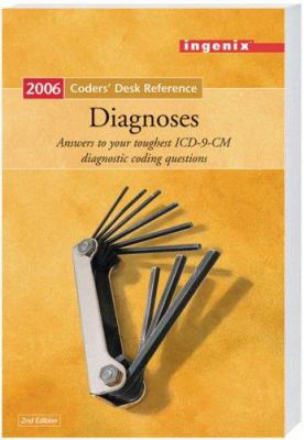 Coders' Desk Reference for Diagnoses, 2006 Edition 156337708X Book Cover