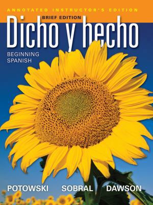 Dicho y Hecho: Beginning Spanish [Spanish] 0470922265 Book Cover