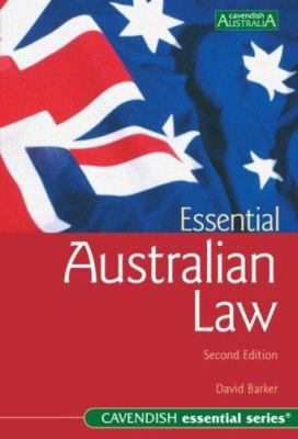 Essential Australian Law: Second Edition 1876905360 Book Cover