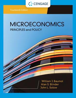 Microeconomics: Principles & Policy 1337794996 Book Cover
