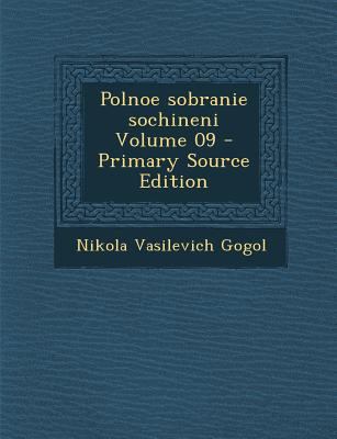 Polnoe Sobranie Sochineni Volume 09 [Russian] 1293337137 Book Cover