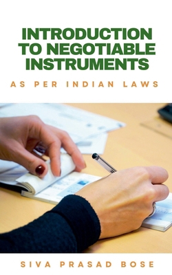 Introduction to Negotiable Instruments: As per ... B0BN2L87H4 Book Cover