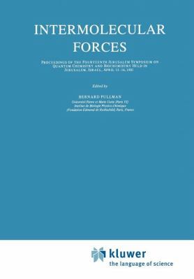 Intermolecular Forces 9048183685 Book Cover