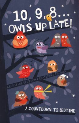 10 9 8 Owls Up Late            Book Cover