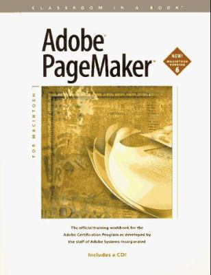 Adobe Pagemaker 6 for Macintosh Classroom a Book 1568302355 Book Cover