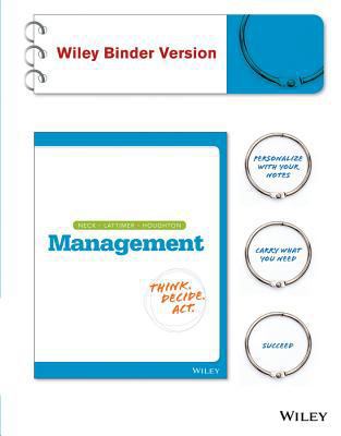 Management, Binder Ready Version: A Balanced Ap... 1118749545 Book Cover