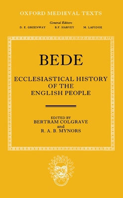 Bede's Ecclesiastical History of the English Pe... 0198221738 Book Cover