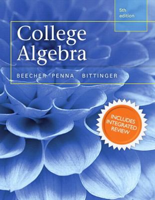 College Algebra with Integrated Review and Work... 0321969588 Book Cover