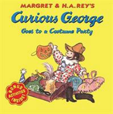 Curious George Goes to a Costume Party 0618065695 Book Cover