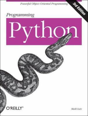 Programming Python 0596009259 Book Cover