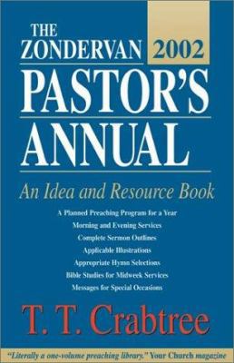 Zondervan 2002 Pastor's Annual, The 0310237394 Book Cover