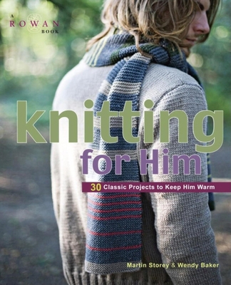 Knitting for Him: 27 Classic Projects to Keep H... B00KEV4A7O Book Cover